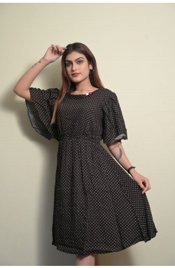 Woman Kurti-Black