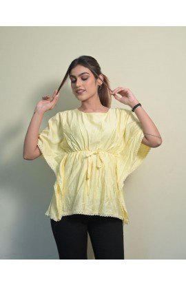 Woman Top-Yellow