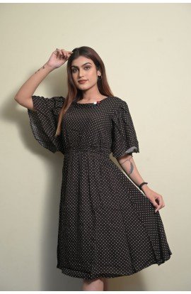 Woman Kurti-Black